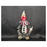 Murano Glass Clown Figurine - Multicolor