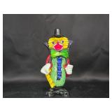 Murano Glass Clown Figurine - 7 Inches