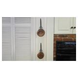 Antique Copper and Wrought Iron Long Handled Ladle