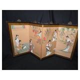 Chinese Folding Table Screen - Four Panel