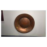 Copper Plate - Round 12 Inch Diameter