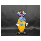 Venetian Murano Hand Blown Glass Clown