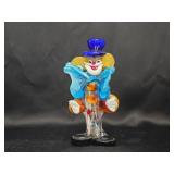 Murano Hand-Blown Glass Clown