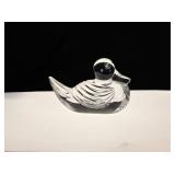 Waterford Crystal Mallard Duck - Signed