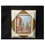 Caroline C Burnett Painting - Parisian Street