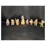 Snow White and Seven Dwarfs Figurines - Set 8
