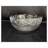 Kosta Boda Bowl - Ulrica Hydman Fish Design