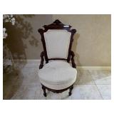 Renaissance Revival Walnut Parlor Chair c1870