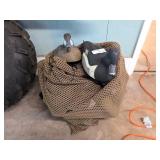 Diving Duck Decoy Lot Plastic Mesh Bag Rig