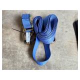 2in Ratchet Tie-Down Straps J-Hooks Pair