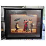 Singing Butler After Vettriano Framed Print