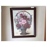 Glenda Turley 1992 Floral Canvas Print 49/200