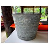 Mid-Century Galvanized Steel Bucket Bail Handle
