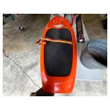 Hydroslide Pro Kneeboard 1980s Orange 56in