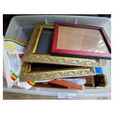 Picture Frame Lot Gilt Wood Princess Cruises