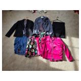 Womens Blazer Cardigan Skirt Lot of 6