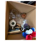 Decorative Box Lot Glass Frames Ceramics
