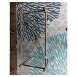Neoclassical Wrought Iron Glass Cocktail Table