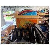 Estate Lot Shoes Fall Decor Western Hats Swing