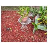 Salterini Style Wrought Iron Side Table 1950s