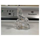 Wonders of the Wild Lead Crystal Wolf Figurine
