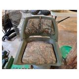 Pair Folding Boat Seats Advantage Camo OD Green