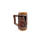 Paris Relief Ceramic Beer Stein
