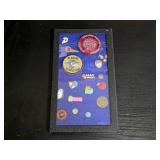 Hobbymaster Pin Display Case with Pins & Patches