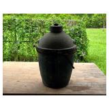 Ceramic Kamado Grill with Cherry Blossom Emblem