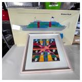 Discovery Riviera Deck Plan and Art Print Lot