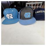 Collection of UNC Tar Heels Baseball Caps
