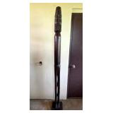Tall Carved Wood Figural Sculpture