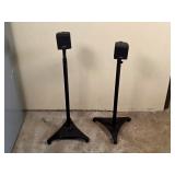Bose Speakers on Floor Stands
