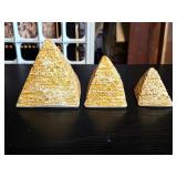 Collection of Egyptian Pyramid Figurines