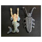 Cast Iron Boot Jacks, Souvenir of Florida