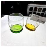 Bacardi Big Apple and Limon Tumblers