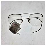 Vintage Wire Frame Rimless Eyeglasses