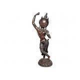 Bronze Celestial Dancer Apsara Statue