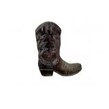 Cowboy Boot Decorative Vase Figurine