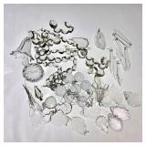 Assorted Crystal Chandelier Parts