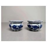 Bombay Blue and White Porcelain Planters