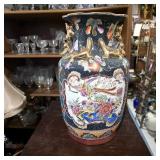 Japanese Satsuma Style Moriage Vase
