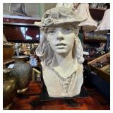 Austin Productions Rodin Girl Plaster Bust