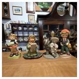 Assorted Ceramic Child Figurines