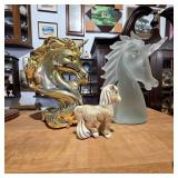 Unicorn Figurines and Busts Collection