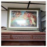 Framed Birth of Venus Art Print