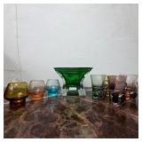 Vintage Glassware incl. Mikasa Candle Holder