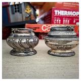 Vintage Silverplate Table Lighters