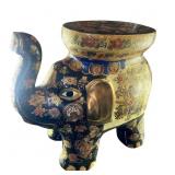Satsuma Style Porcelain Elephant Garden Stool