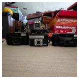 Group of Vintage Film Cameras Vivitar Fuji